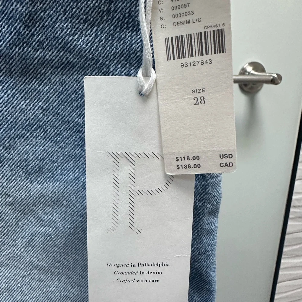 NWT Anthropologie Pilcro Distressed Embroidered Hem Denim Shorts Sz 27,28,29 - Picture 8 of 10